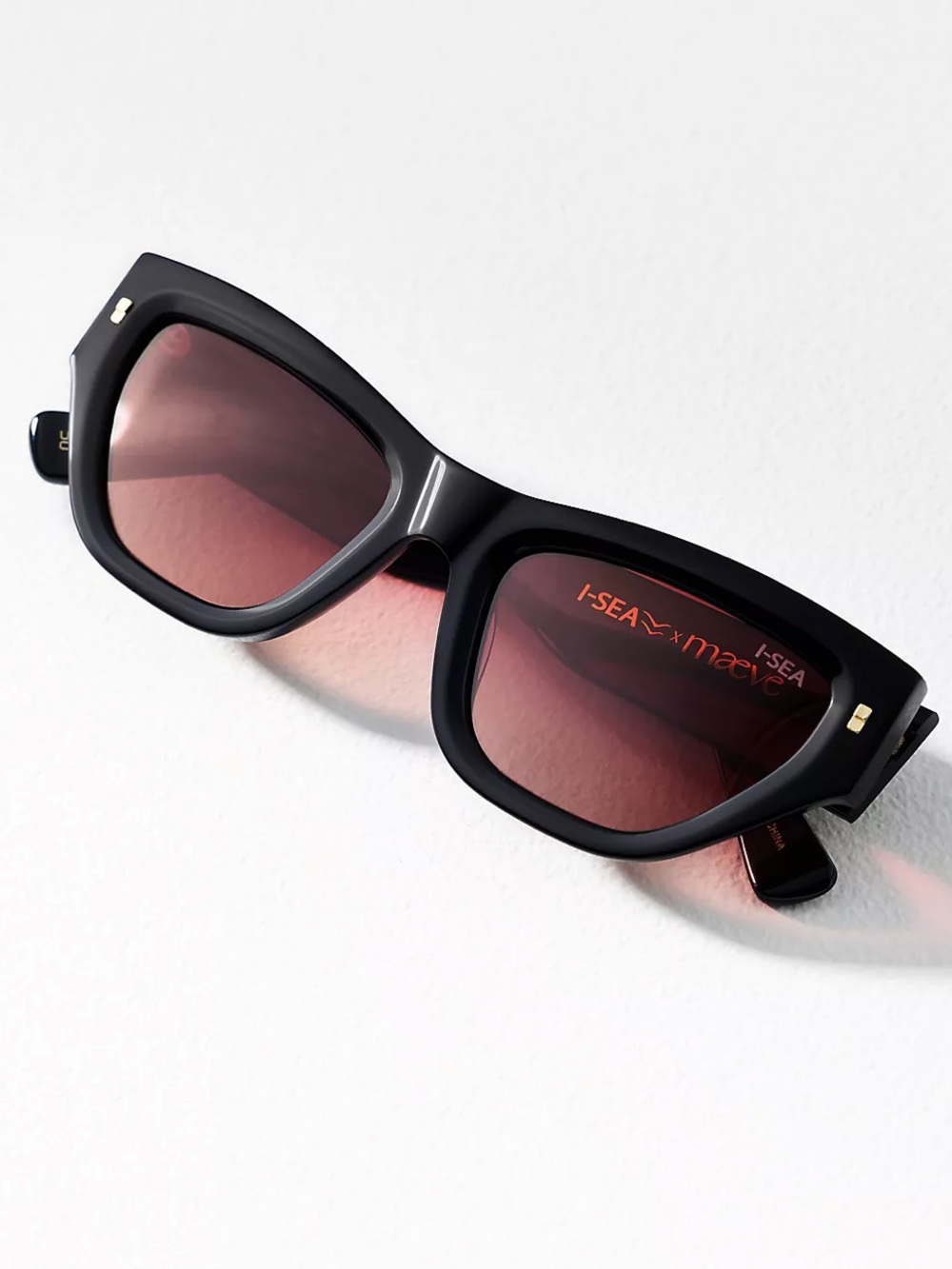 I-SEA x Maeve Modern Cateye Sunglasses